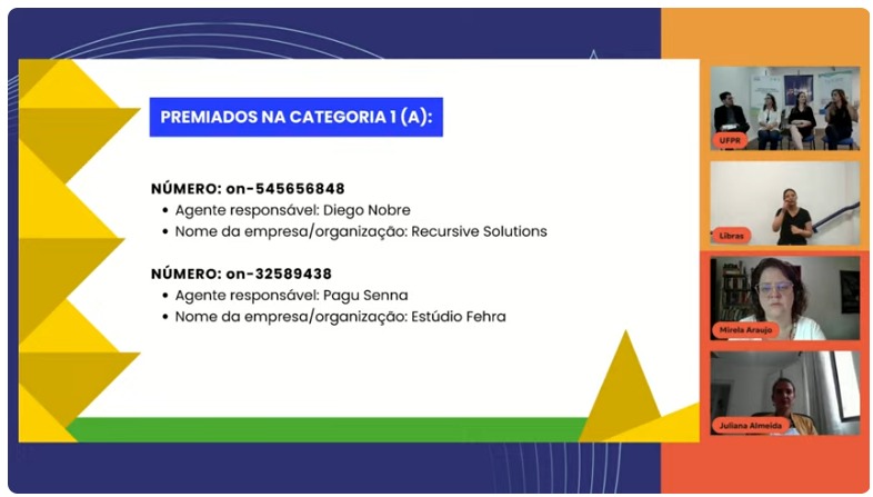 Vencemos na categoria Prototipação de Ideia Nova